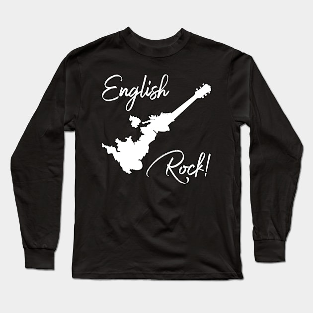 English Rock! Long Sleeve T-Shirt by MessageOnApparel